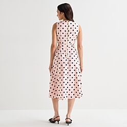 prada dress white 1950s 60s Eyelet Fit and Flare Wedding Party | Vintage Wed Peach Size:2XL USA Bust=33 Waist=26 Hips=36 Height=65 Jewelry Shoes To Wear