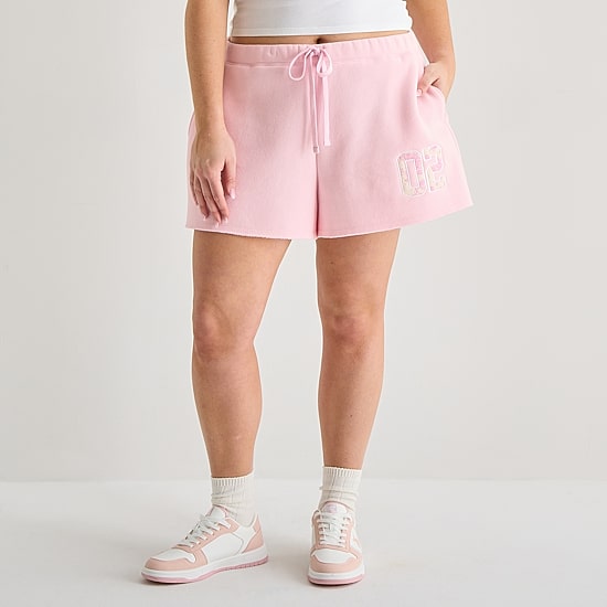Forever 21 Womens Low Rise Juniors Plus Pull-On Short