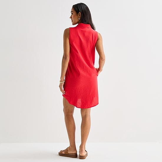 St. John's Bay Womens Sleeveless Sheath Dress