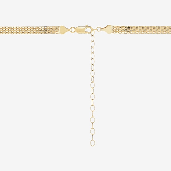 Limited Quantities! Womens 14K Gold 17 Inch Fashion Chain Necklace