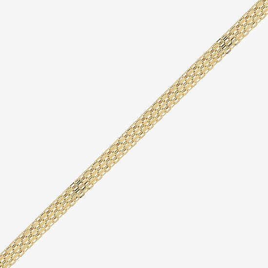 Limited Quantities! Womens 14K Gold 17 Inch Fashion Chain Necklace