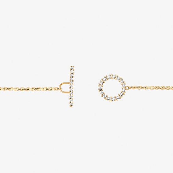 Limited Quantities! Womens 10K Gold 18 Inch Pendant Necklace