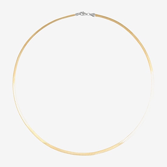 Limited Quantities! Womens 14K Gold 17 Inch Fashion Chain Necklace