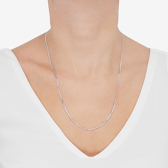 Limited Quantities! Womens 14K Gold 22 Inch Curb Chain Necklace