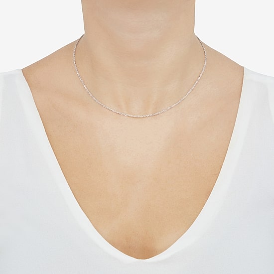 Limited Quantities! Womens 14K Gold 16 Inch Perfectina Chain Necklace