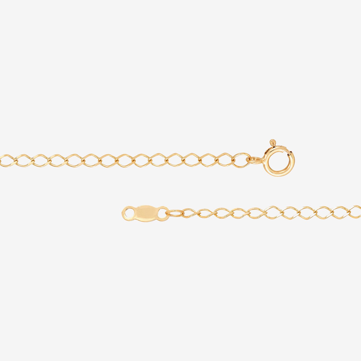 Limited Quantities! Girls 14K Gold 6 Inch Solid Curb Id Bracelet