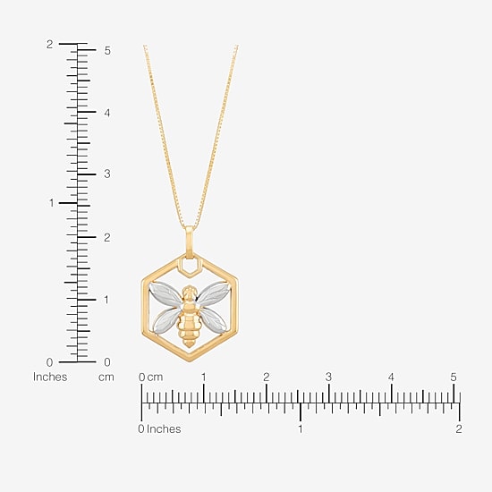 Limited Quantities! Womens 10K Gold 18 Inch Pendant Necklace