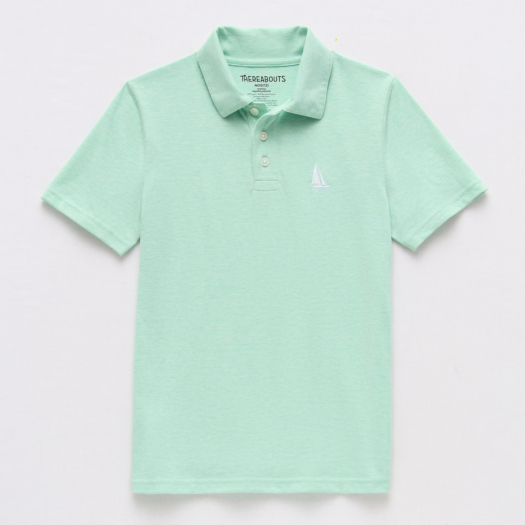 Thereabouts Little & Big Kid Boys Short Sleeve Regular Fit Polo Shirt