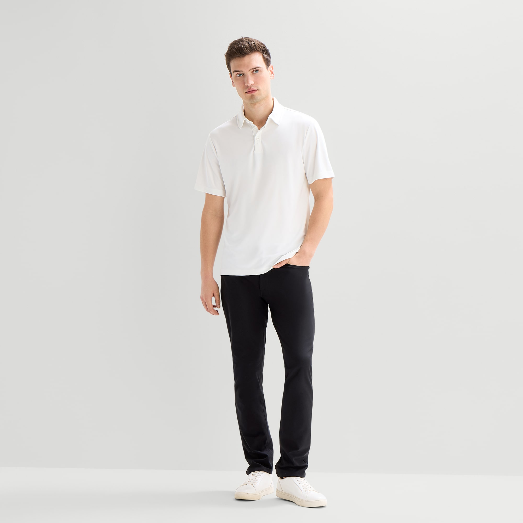 Stylus 5 Pocket Mens Regular Fit Flat Front Pant