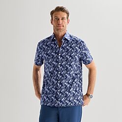 jcpenney mens short sleeve dress shirts Vtg JCPenney Mens Short Sleeve Button Shirt Size 15" Blue Paisley
