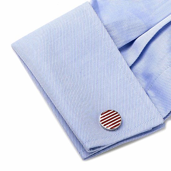 Stars and Stripes American Flag Cuff Links