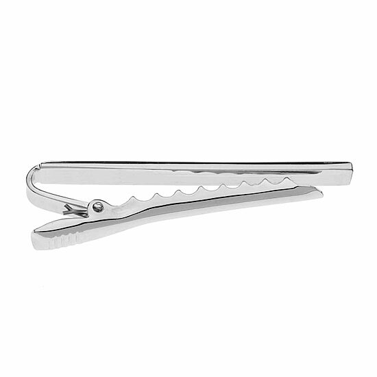 Personalized Plaid Pattern Tie Bar