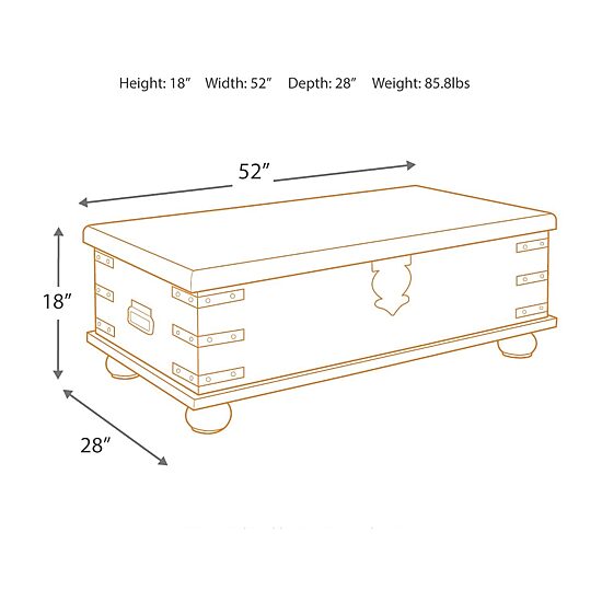 Signature Design by Ashley® Carynhurst Lift-Top Coffee Table