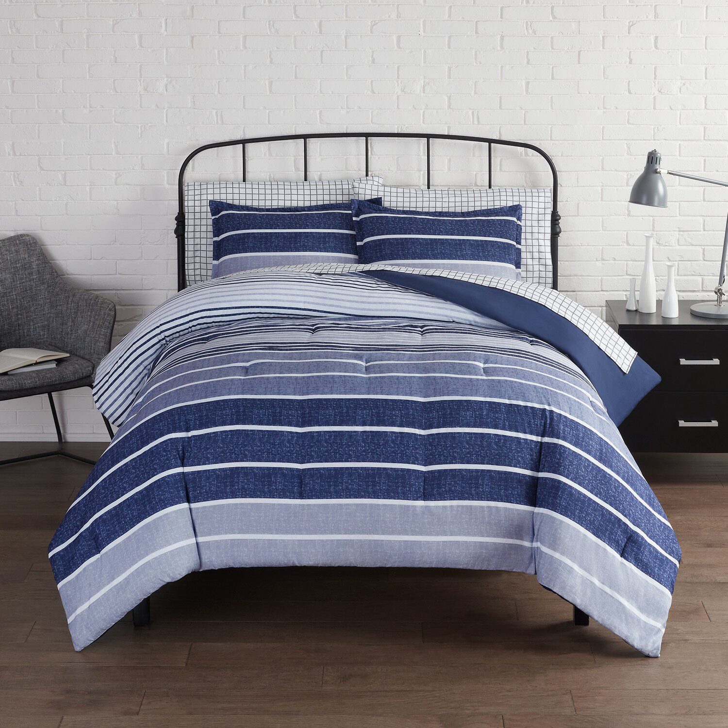 Serta® Conrd Complete Bedding Set with Sheets
