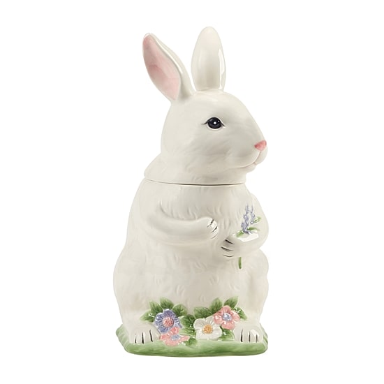 Certified International Easter Morning Earthenware Cookie Jar