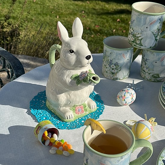 Certified International Easter Morning Teapot