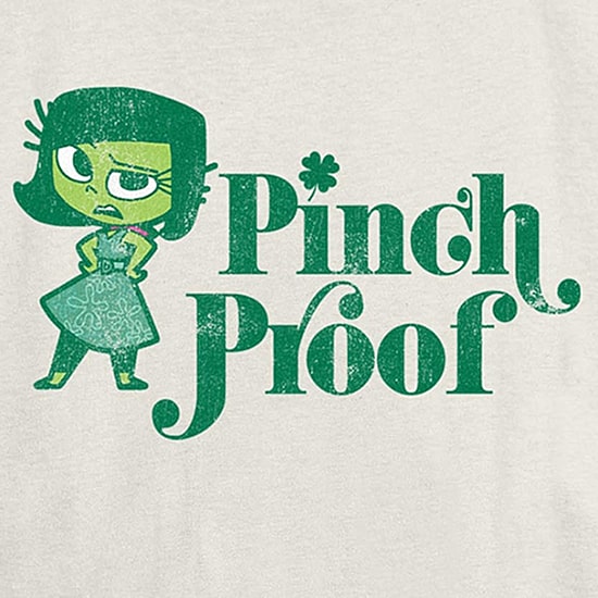 Envy Pinch Proof Tee Womens Juniors Crew Neck Short Sleeve Regular Fit Inside Out Graphic T-Shirt