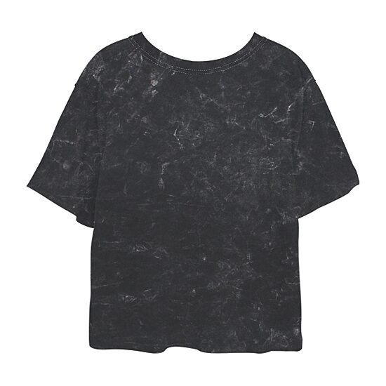 Lucky Charms Cropped Tee Womens Juniors Crew Neck Short Sleeve Regular Fit Graphic T-Shirt