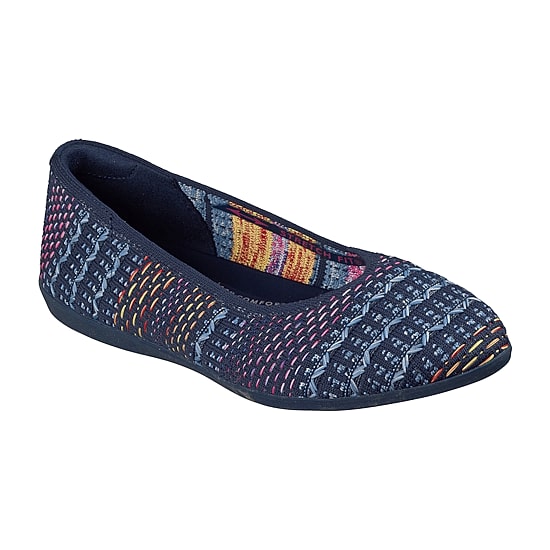 Skechers Cleo Walk Womens Almond Closed Toe Ballet Flats