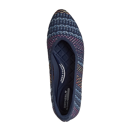 Skechers Cleo Walk Womens Almond Closed Toe Ballet Flats