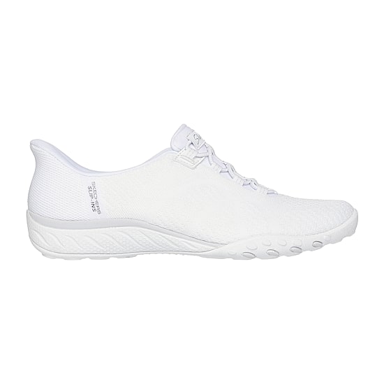 Skechers Hands Free Slip-Ins Breathe-Easy Knitty Waves Womens Almond Closed Toe Slip-On Shoe