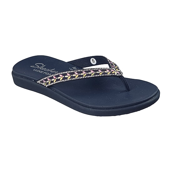 Skechers Womens Meditation Lux Flip-Flops