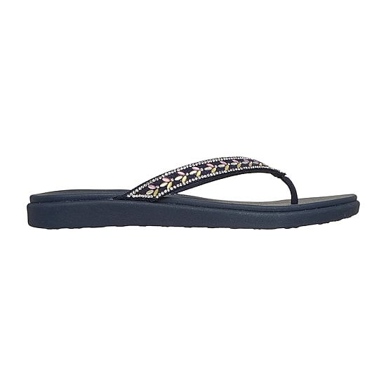 Skechers Womens Meditation Lux Flip-Flops