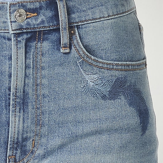 JS Jessica Simpson Womens 2 3/4" High Rise Denim Short