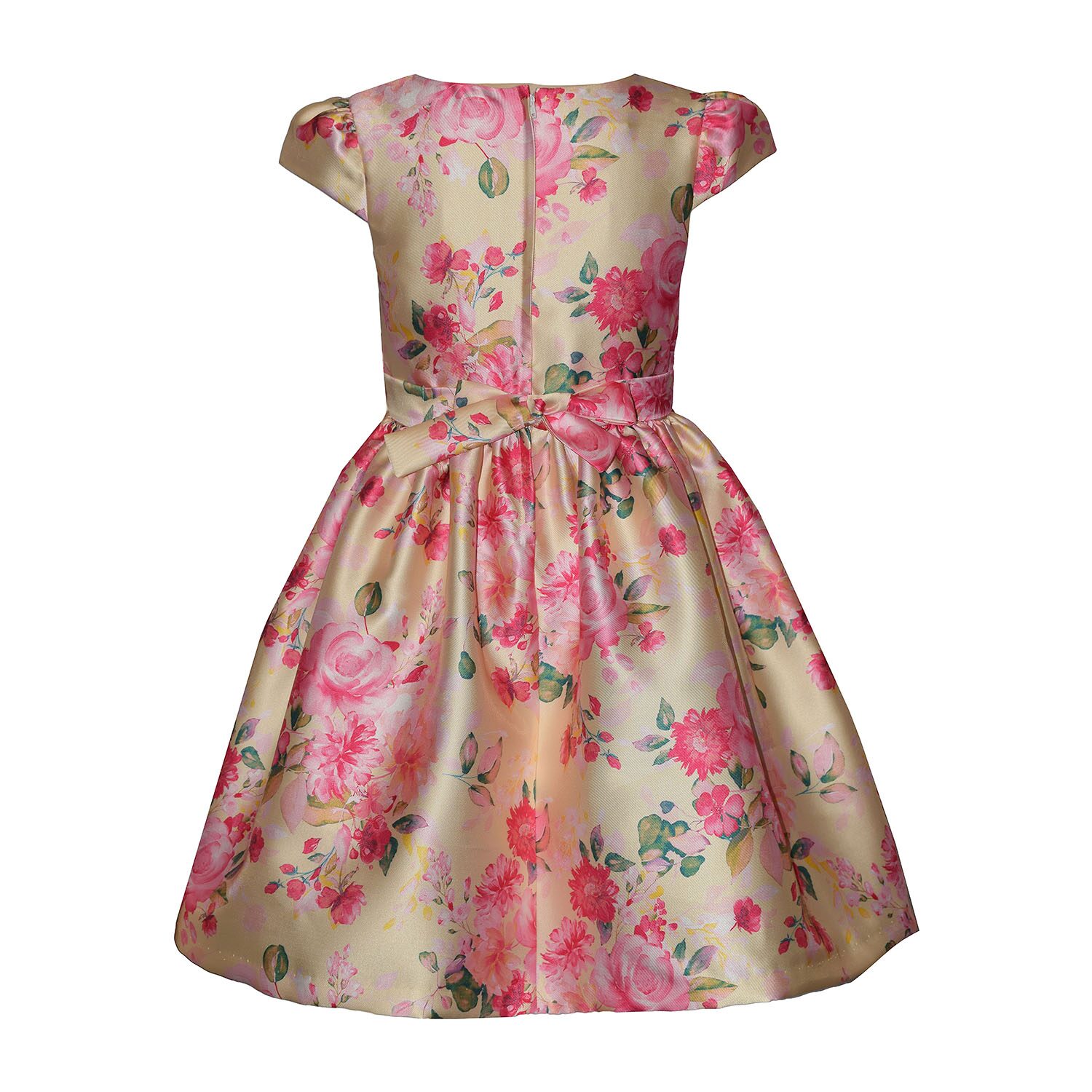 Bonnie Jean Big Kid Girls Cap Short Sleeve Fit + Flare Dress