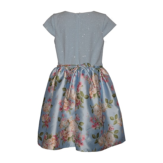 Bonnie Jean Big Kid Girls Plus Cap Short Sleeve Fit + Flare Dress