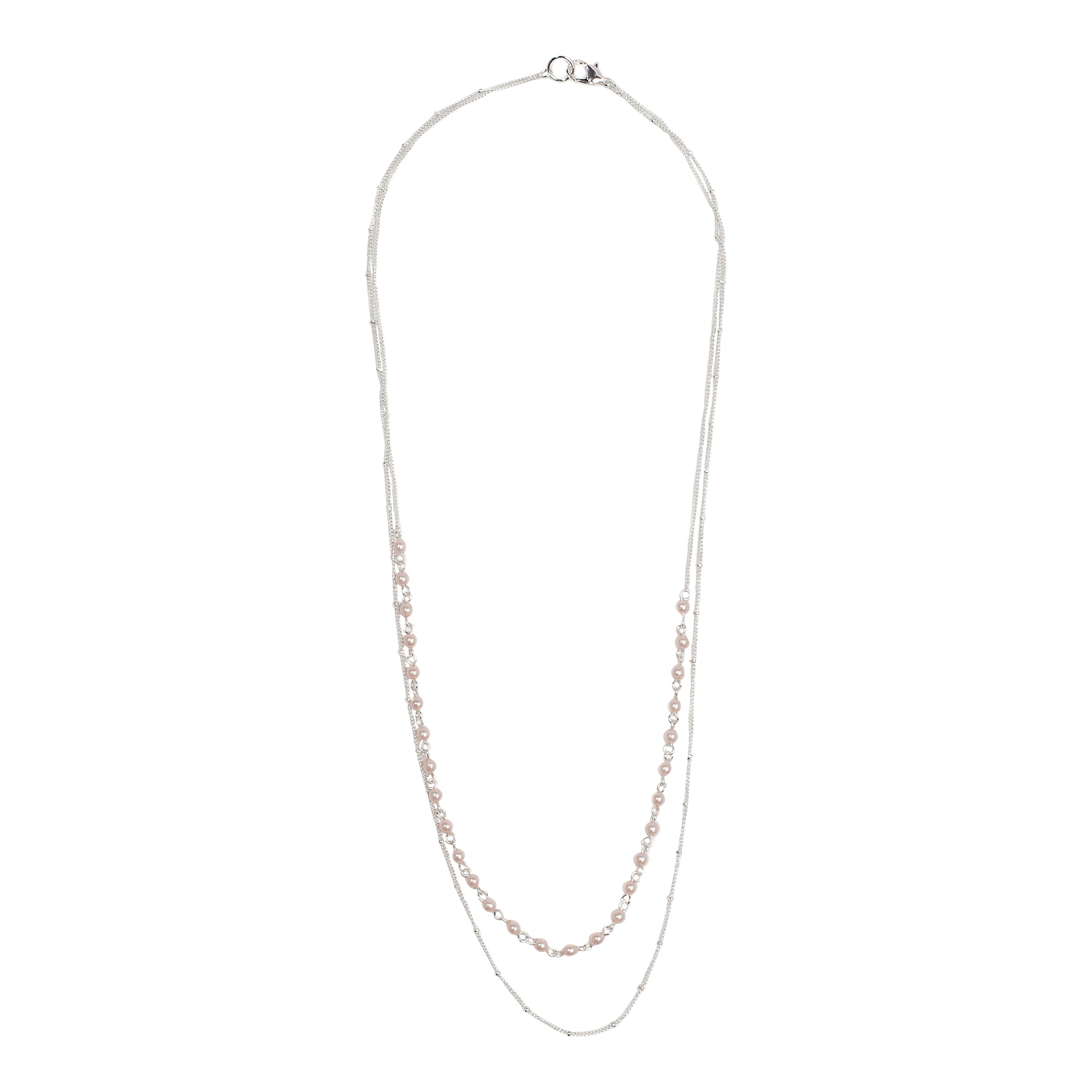 Bijoux Bar Delicates Beaded Womens 23 Inch Strand Necklace