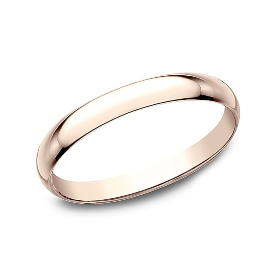 Womens 2MM Gold Wedding Band