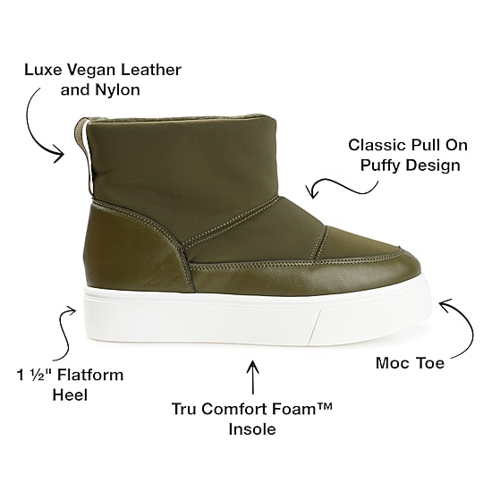 Journee Collection Womens Sethie Flat Heel Winter Boots