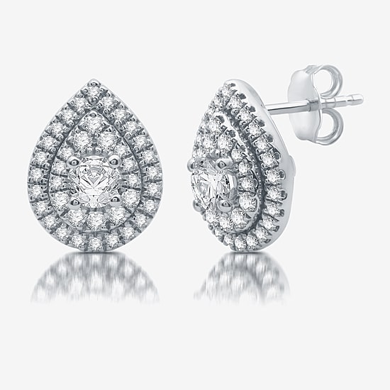 Ever Star (G / Si2-Si3) 2 CT. T.W. Lab Grown White Diamond 10K or 14K Gold 2-pc. Jewelry Set