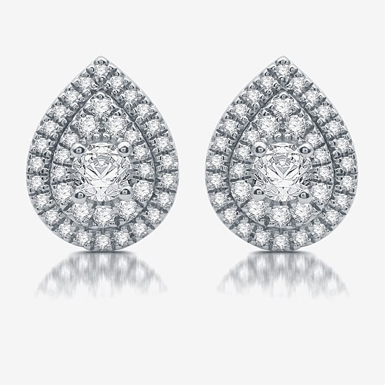 Ever Star (G / Si2-Si3) 2 CT. T.W. Lab Grown White Diamond 10K or 14K Gold 2-pc. Jewelry Set