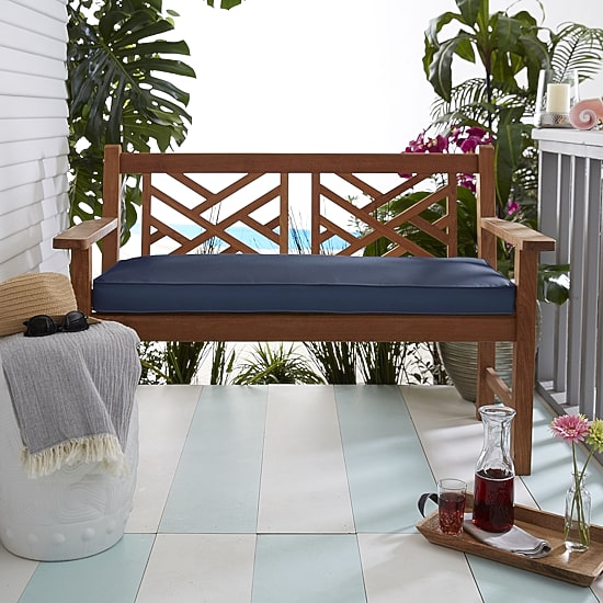 Mozaic Company Sunbrella Bench Cushion Corded - 60''X19''X3''