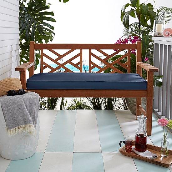 Mozaic Company Sunbrella Bench Cushion Corded