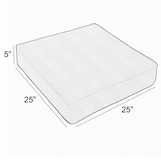 Mozaic Company Sunbrella Deep Seating Cushion