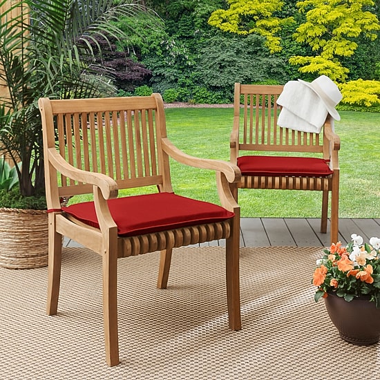Mozaic Company Sunbrella Chair Pad Corded (Set of 2)