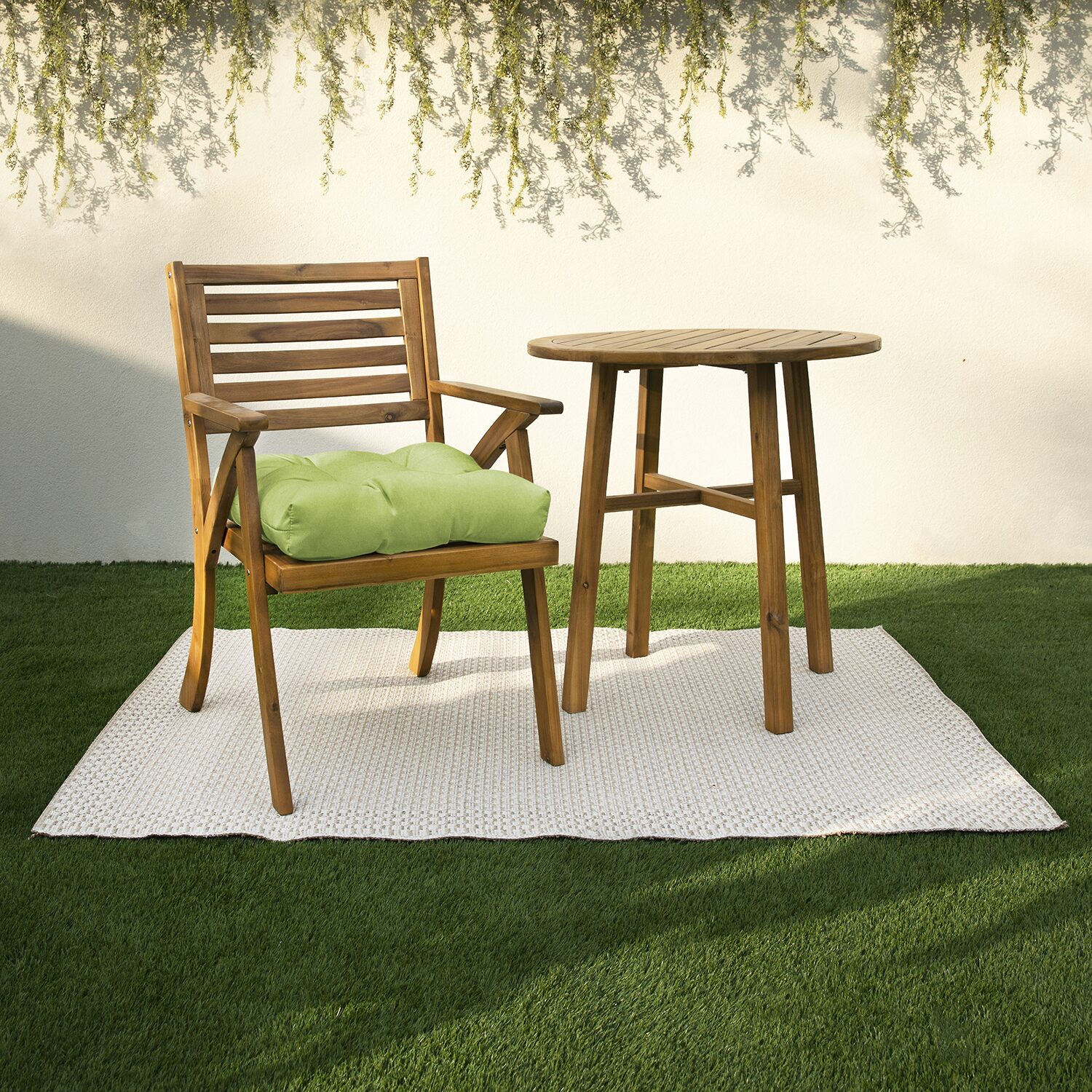 Mozaic Company Tufted U-Shaped Solid Seat Cushion