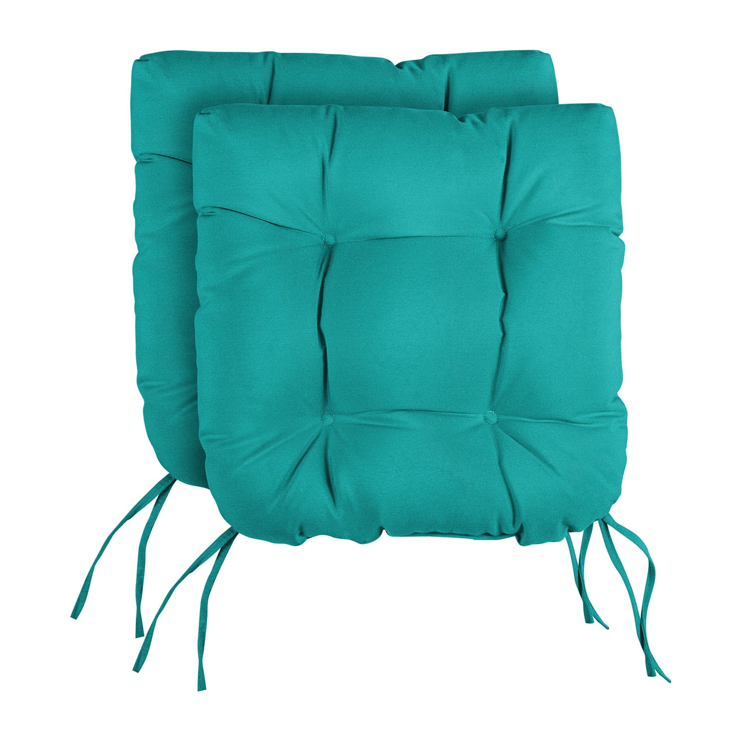 Mozaic Company Tufted U-Shaped Solid Seat Cushion Set of 2 One Size Green $83
