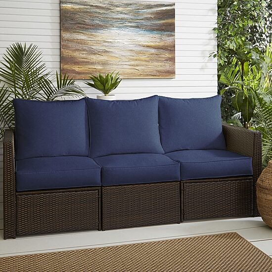 Mozaic Company Deep Seating Sofa Pillow And Cushion Set Patio Chair Cushion - Mare