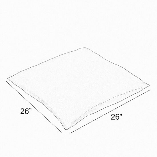 Mozaic Company 26''X26''  Floor Knife Edge Square Outdoor Pillow - Gateway Digo