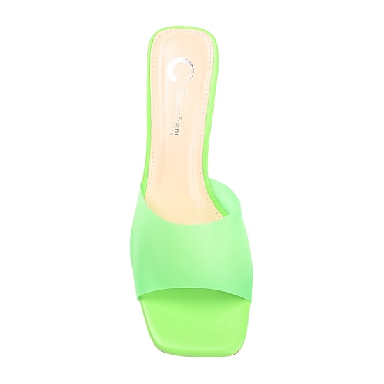 Journee Collection Jaydin Womens Round Open Toe Block Heel Pumps