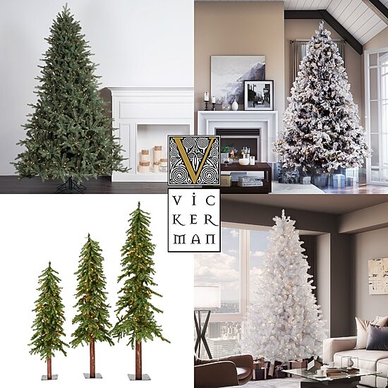 Vickerman Pre-Lit Christmas Tree