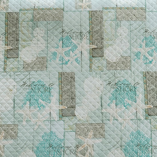 Avanti Beachcomer Reversible Quilt Set