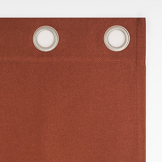 Sun Zero Atmosphere Grommet Top 100% Blackout Single Curtain Panel