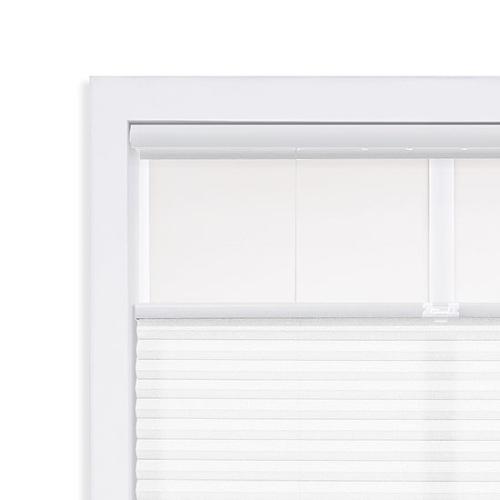 Cut-to-Width Cordless Top-Down Bottom-Up Light-Filtering Shade