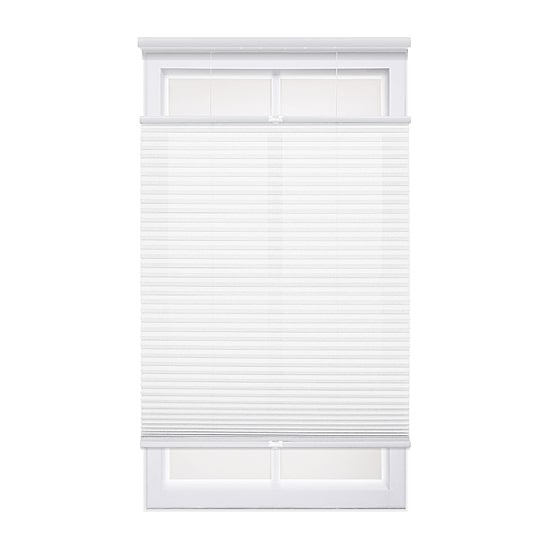Cut-to-Width Cordless Top-Down Bottom-Up Light-Filtering Shade