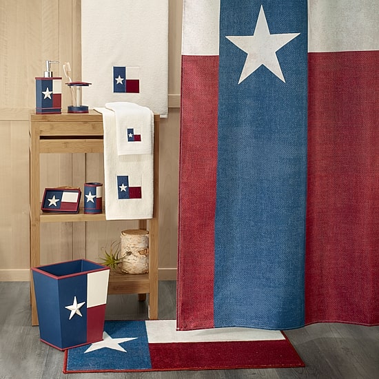 Avanti Texas Flag Shower Curtain